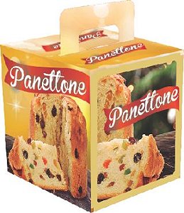 Caixa Panettone de Frutas - Com alça