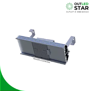 HIGH BAY 85W, LENTE ASSIMÉTRICA 30/110°, SUPORTE FIXO, V8.4  SEMINOVA