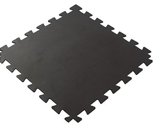 Tatame Tapete EVA 100x100x1cm 10mm Preto