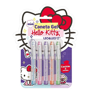 Caneta Gel Mini Hello Kitty 1.0mm - Leo&Leo