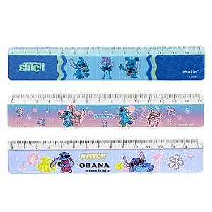 Régua 15cm  Stitch - Molin
