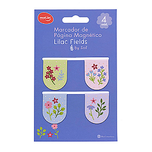 Marcador de Página Magnético Lilac Fields By Sof - Molin