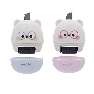 Mini Estilete + Carimbo Roller Love Faces - Molin