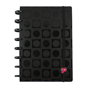 Caderno De Disco A5 Blubble Black  - Pop Disc