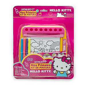 Meu Primeiro Kit de Pintura Hello Kitty - Leonora