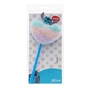 Caneta Coração Plush Stitch 0.7mm - Molin