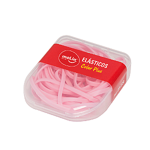 Elásticos Color Plus Rosa 21g - Molin