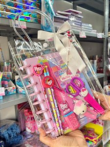 Kit de Papelaria Hello Kitty And Friends – Presente Dia das Crianças