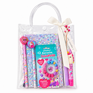 Kit Papelaria Unicornio - Presente Dia das Crianças