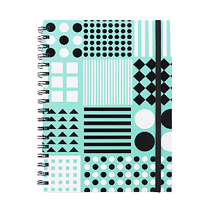 Caderno Colegial Argolado Green Dots Capa Dura 80fls – Molin