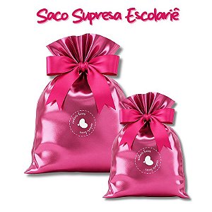 Saco Supresa de Papelaria - Escolariê