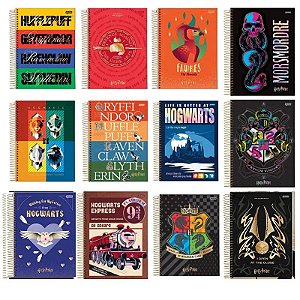 Caderno Anotações Capa Dura 80 Fls Harry Potter - Jandaia