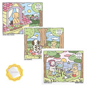 Kit 3 Livors de Colorir Bobbie Goods - OFICIAIS: Dias Quentes, Do Dia Para a Noite & Isso e Aquilo + BRINDE