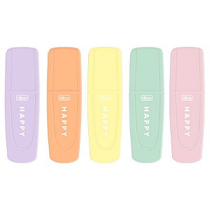 Marca Texto Mini Happy - Tilibra