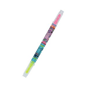 Marca Texto Ponta Dupla Fluorescente Stitch - Molin