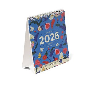Calendario de Mesa 13x15 2026 Doce Florada - Cicero