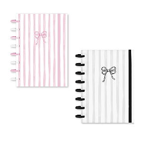 Caderno De Discos Capa Dura Laço A5 (8 discos)