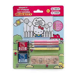 Kit Pintura e Carimbo Hello Kitty - Leo&Leo