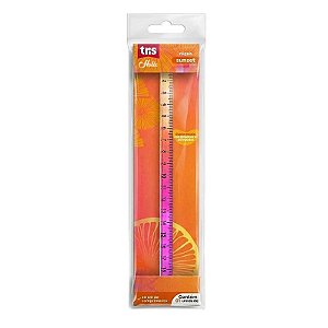 Régua Acrílica Holic Sunset 20cm - Tris