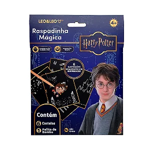 Raspadinha Mágica Harry Potter 6 Cartelas