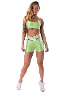 CONJUNTO LET'S GYM IKATE MUSE LIME