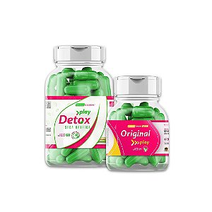 Combo potência com original play 21 capsula
