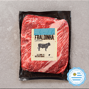 FRALDINHA COM POUCA GORDURA URUGUAIA SUDAMBEEF SELECCIÓN 0,4 KG | EMBALAGEM COM 1 UNIDADE | CONGELADO (INDIVIDUAL)