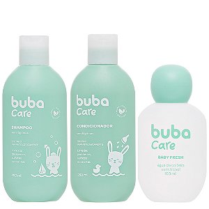 Kit Banho Colônia + Shampoo + Condicionador I Buba Care