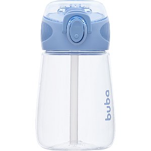 Garrafa Infantil em Tritan Azul - Buba
