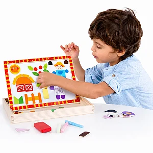 Quebra Cabeça Magnético Fazenda I Tooky Toy