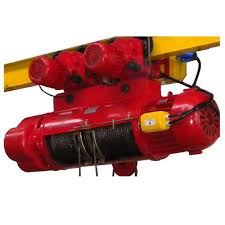 Talha Elétrica de Cabo de Aço 16 ton com Trolley