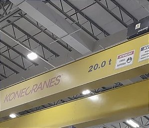 Ponte Rolante 20 ton 32 de vão Kone cranes