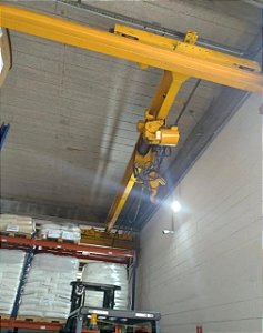 Ponte rolante 3 toneladas 8 de vão 30 metros de caminho