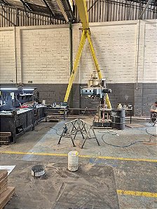 Pórtico Rolante 7 toneladas 14 metros de vão