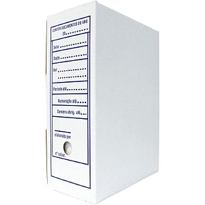 Arquivo morto papelao branco 35x13,3x24,7cm. 240g. - klabin s.a (pct.c/25)