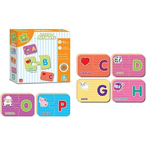 Brinquedo educativo be a ba descobrindo alfabeto - nig brinquedos (unidade)