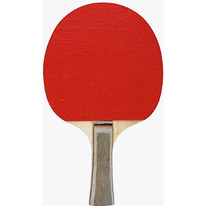 Raquete para ping pong madeira com espuma - yins (unidade)