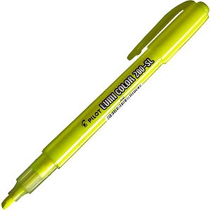 Caneta marca texto lumicolor 200-sl amarela - pilot (cx.c/12)