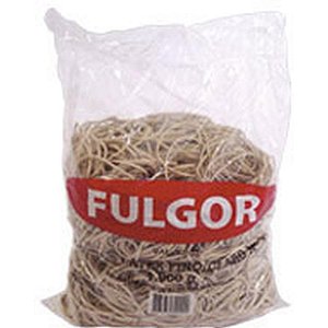 Elastico amarelo latex n.18 pct/ 1 kilo - fulgor (pacote)