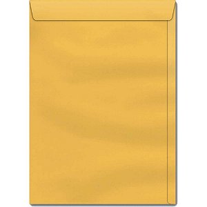 Envelope saco ouro 162x229 80grs. ko 23 - scrity (cx.c/250)
