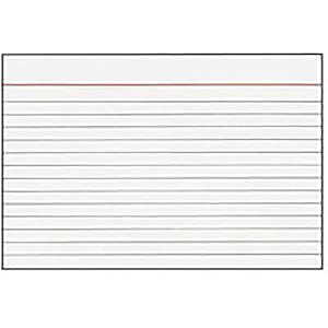 Ficha pautada 5x8 n.3 - tilibra (pct/100)