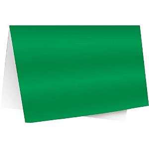 Papel laminado 45x59cm. lamicor verde - cromus (pct.c/40)