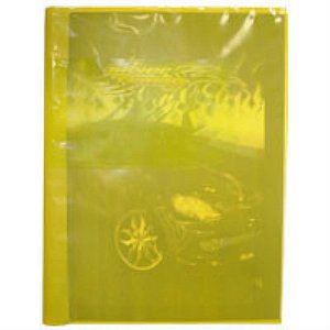 Capa para caderno brochurao amarelo - plasitiban (pct.c/50)