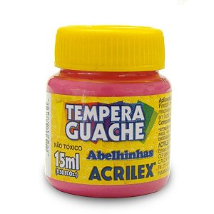 Tinta guache 015ml rosa - acrilex (duzia)