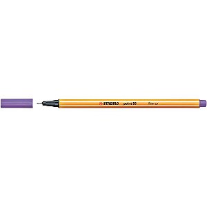 Caneta stabilo 88/55 point violeta - sertic (cx.c/10)