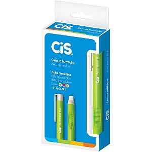 Borracha caneta cis er-20 auto eraser fluor. - sertic (cx. c/12)