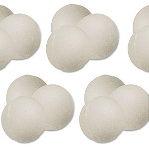 Bola em eps 050mm pacote c/50 bolinhas - knauf (pacote)