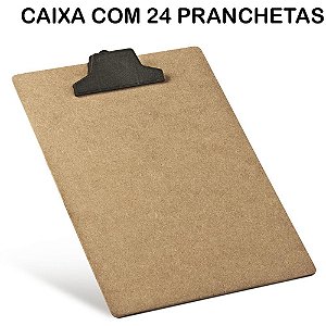 Prancheta duratex oficio mdf c/prendedor plast. - acrimet (cx.c/24)