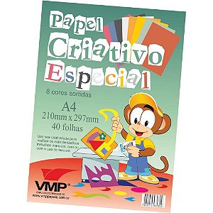 Bloco para educacao artistica especial a4 8cores 40f.60g - v.m.p. (pacote)