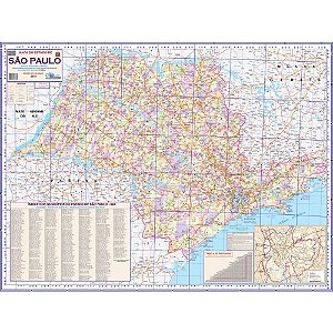 Mapa periodico estado de sao paulo - multimapas (unidade)